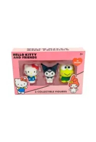 PROMO Figurka Hello Kitty And Friends 3-pack gumki do ścierania p24