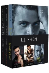 Pakiet L.J. Shen: Diabeł ubiera się na czarno, Igrając z ogniem, Bad Cruz