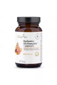Kurkuma 500 mg C3 Complex® + piperyna suplement diety