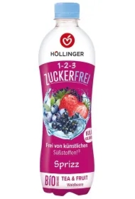 Napój gazowany o smaku owoców leśnych bez cukru