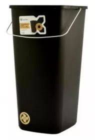 Keden kosz na śmieci compacta q basic - czarny recykling*