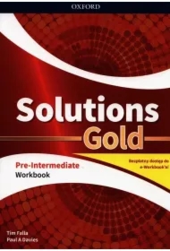Solutions Gold. Pre-Intermediate. Workbook z kodem dostępu do wersji cyfrowej (e-Workbook)