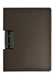 Deska zamykana z klipem ciemnoszara A4