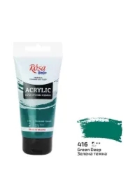 Farba akrylowa deep green 416 75ml