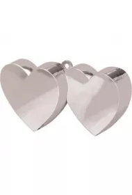 Ciężarek do balonów foliowych srebrny