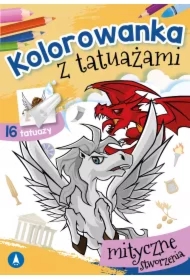 Kolorowanka z tatuażami. Mityczne stworzenia