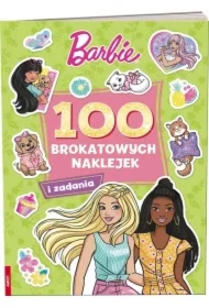 Barbie. 100 Brokatowych naklejek