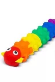 Rozświetlony axolotl z przyssawkami