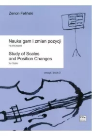 Nauka gam i zmian pozycji na skrzypce z.2