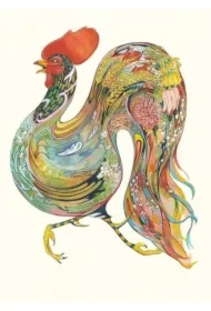 Karnet A133 B6 + koperta Biegnący kogut