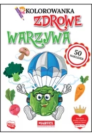 Kolorowanka Zdrowe warzywa