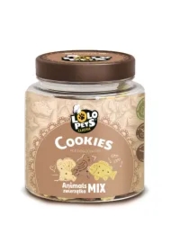 Ciastka dla psa zwierzątka Mix w słoikach