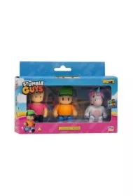 Stumble Guys Mini Action Figures 3 Pack Mr. Stumble Ms. Stumble Sprinkles