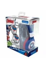 Składane słuchawki Avengers 2 w 1 Bluetooth i przewodowe z zabezpieczeniem głośności dla dzieci HPBT010AV