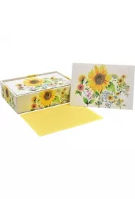 Karnety Mini Słoneczniki Akwarela