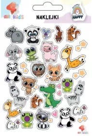 Naklejki dla dzieci Wesołe zwierzątka