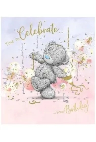 Kartka urodzinowa Time to celebrate your birthday