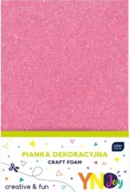 Pianka dekoracyjna brokatowa Pastel