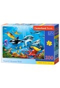 Фото - Пазли й мозаїки Castorland Puzzle 200 el. Tropikalny podwodny świat 