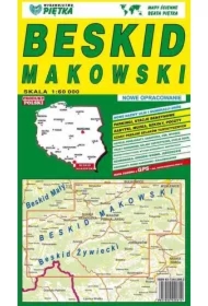 Beskid Makowski. Mapa turystyczna w skali 1:60 000