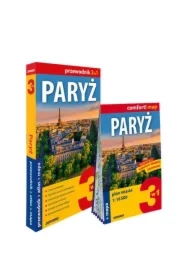 Paryż 3w1: przewodnik + atlas + mapa