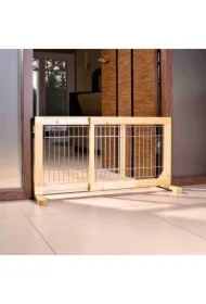 Barierka drewniana, 63-108 x 50 x 31 cm