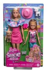 Barbie Stacie i Barbie 2-pak lalek HRM09