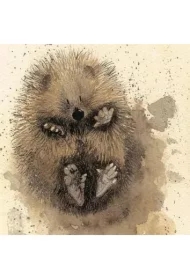 Podkładka pod kubek C52 Jeżyk na plecach