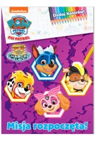 Psi Patrol. Dodaj kolorów! Barwne przygody piesków