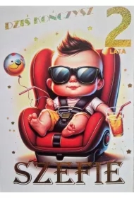 Karnet Urodziny 2 3K