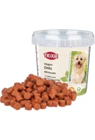 Vegan Soft Snack Dots, przysmak, dla psa, z marchewką