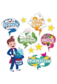 Dekoracja klasowe - Magiczne słowa