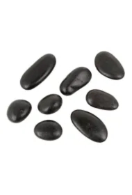 Kamienie polerowane Black Pebble 20-30 mm do akwarium terrarium