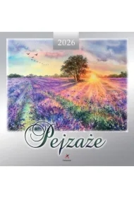 Kalendarz 2026 wieloplanszowy 33x33cm Pejzaże