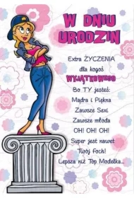 Karnet Comic B6 + koperta. Wzór nr 17