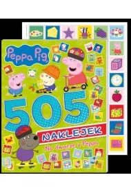 Peppa Pig. 505 naklejek część 5. Na dworze z Peppą