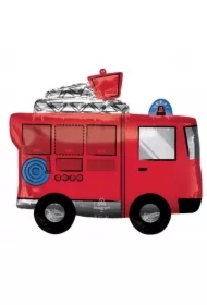 Balon foliowy SuperShape Wóz strażacki