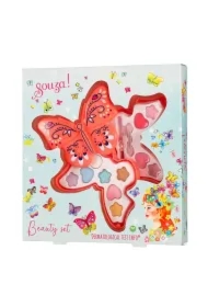 Kasetka z kosmetykami dla dzieci Motyl 13 el.