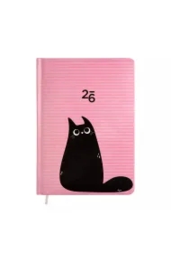 Kalendarz 2026 B6 tygodniowy Kot