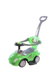 Jeździk z rączką 3w1 Mega Car zielony