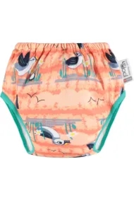 Majtki treningowe szybkoschnące, Pink Puffin, M