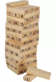 Gra Wieża drewniana Wood Cyfry MEGA CREATIVE 552115