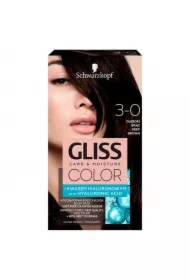Gliss Color krem koloryzujący do włosów 3-0 Głęboki Brąz