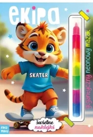 Ekipa. Gigantyczny neonowy mazak. Marker modułowy