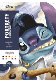 Disney. Portrety. Iluzje optyczne. Zagadkowe rysunki. Art therapy. Kolorowanka antystresowa