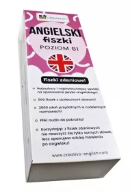 Angielski fiszki zdaniowe (poziom B1) CREATIVO