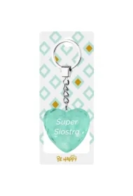 Brelok prezentowy Super Siostra