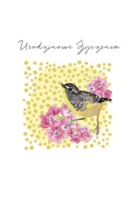 Karnet Swarovski kwadrat CL4502_PO Urodzinowe życz