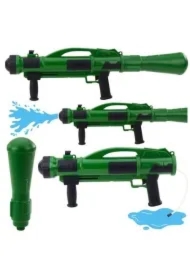 Pistolet na wodę Bazooka z pompą 73cm 1100ml ziel