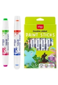 Farby plakatowe w sztyfcie 12 kolorów